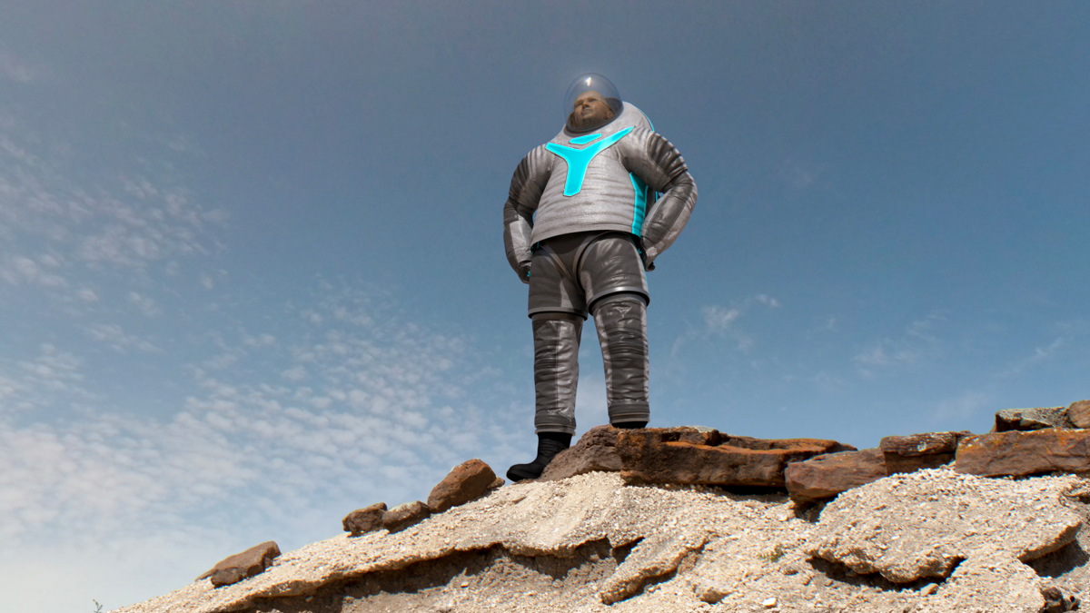 NASA Unveils Futuristic Z-2 Spacesuit: Mars-Tough Duds that Glow (Photos)